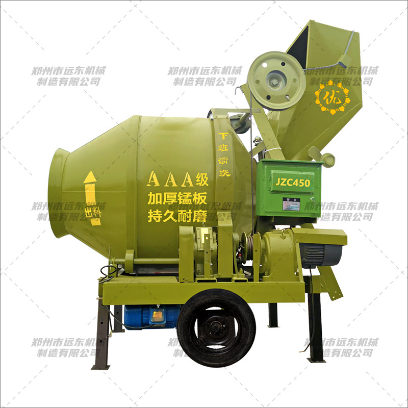 JZC450型全自動(dòng)翻斗攪拌機(圖1)