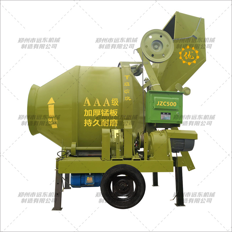 JZC500型全自動(dòng)翻斗攪拌機(圖1)
