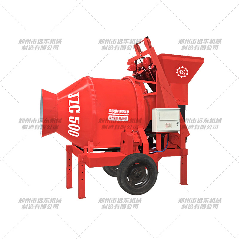 JZC500型全自動(dòng)爬斗攪拌機(圖1)
